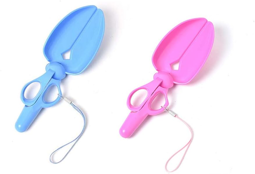 Pet Dog Waste Pooper Scooper – Easy-Grip Scissor-Style Poop Pickup Tool