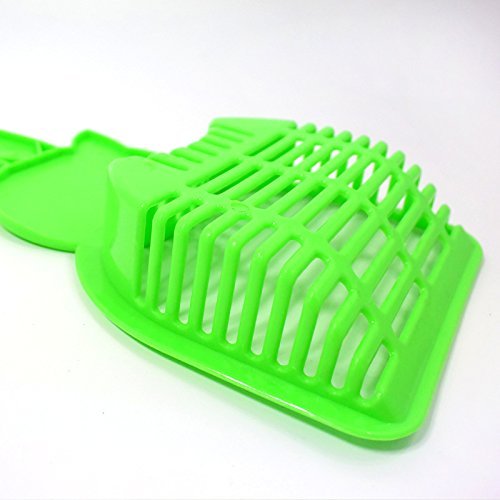 Plastic Cat Litter Cleaning Scoop – Lightweight & Durable Shovel (Color May Vary)