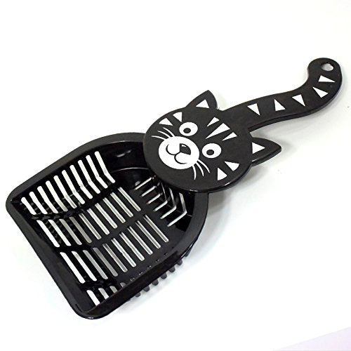 Plastic Cat Litter Cleaning Scoop – Lightweight & Durable Shovel (Color May Vary)