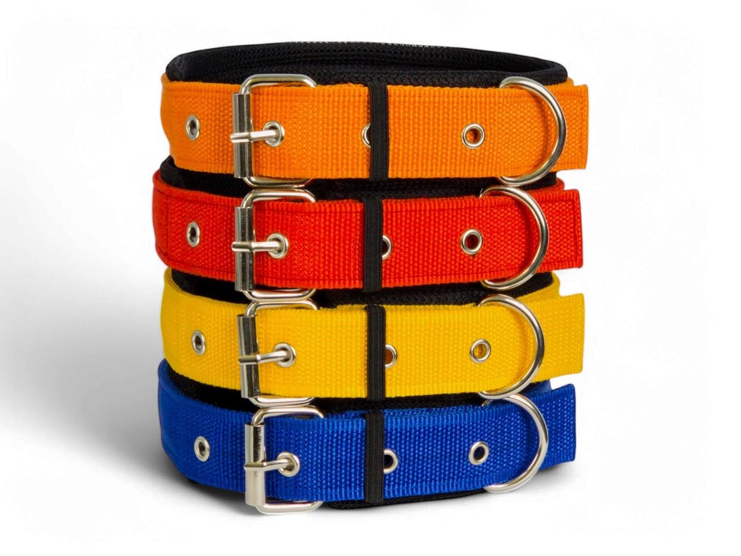Soft Padded Dog Collar for Medium Dogs – 20MM Nylon Belt for Beagle, Boxer, Shiba Inu & More