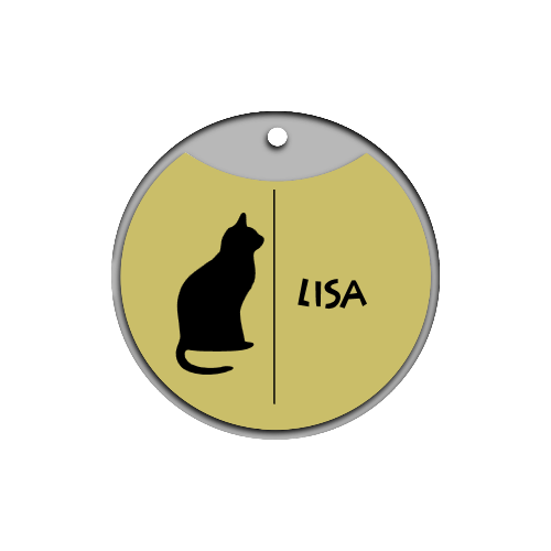 Customized Dog ID Tag – Name Tag for Cats