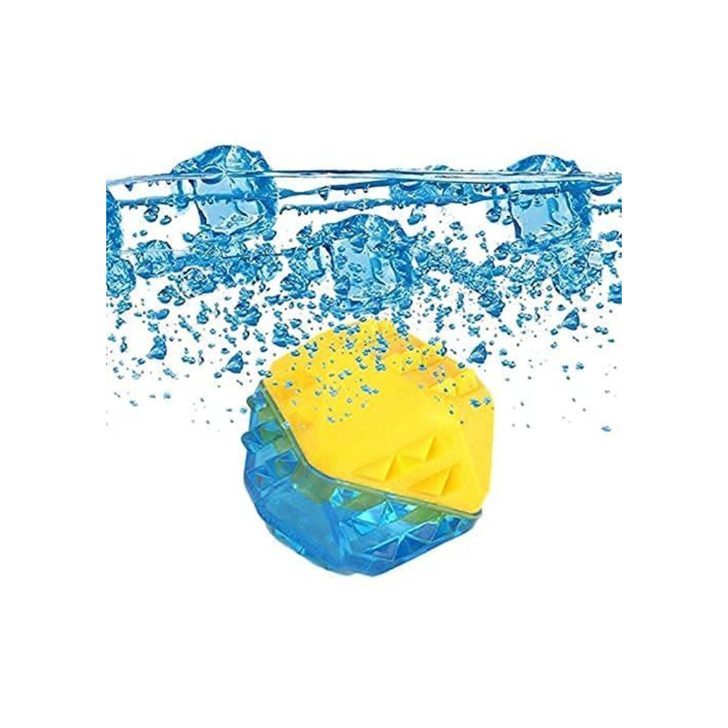 Dog Cooling Teether Chew Toy – Durable Hexagonal Design for Puppies & Small Dogs