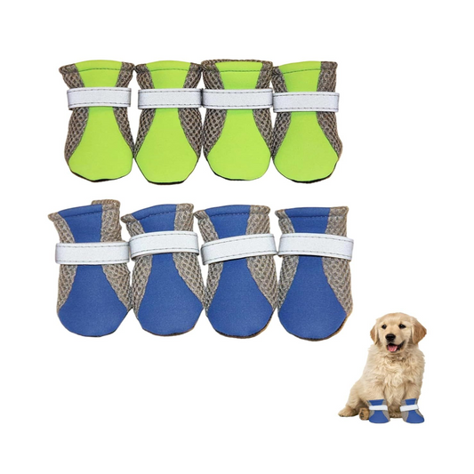 Protective Footwear for Shoes for Dogs, Rain Boots, Waterproof Paw Protection , Hot Weather & Rain Protection