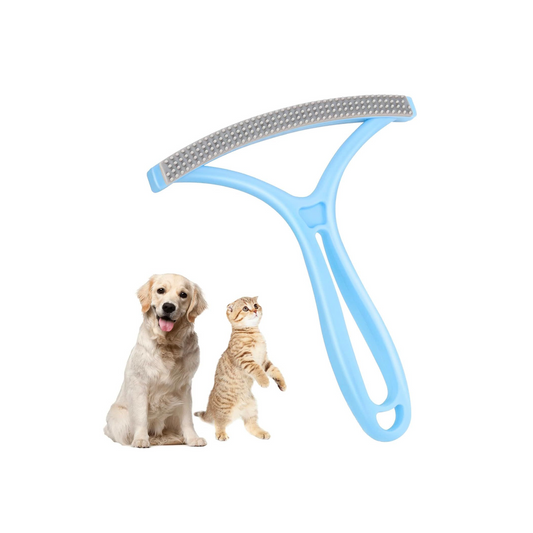 Pet Hair Remover Dog Cat Hair Rubber Remover Reusable Portable Silicone Brush Uproot Removal for Car Interior Seats Couch Carpet Mat Bed Furniture Clothes Double-Sided Eco-Friendly Lint Cleaner