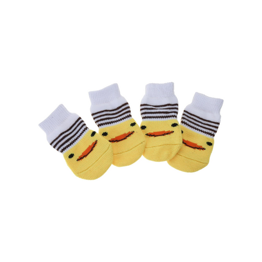Non-Slip Pet Socks for Dogs & Cats – Breathable, Anti-Scratch & Anti-Lick Paw Protectors | Indoor & Outdoor Footwear (Size S, M, L)