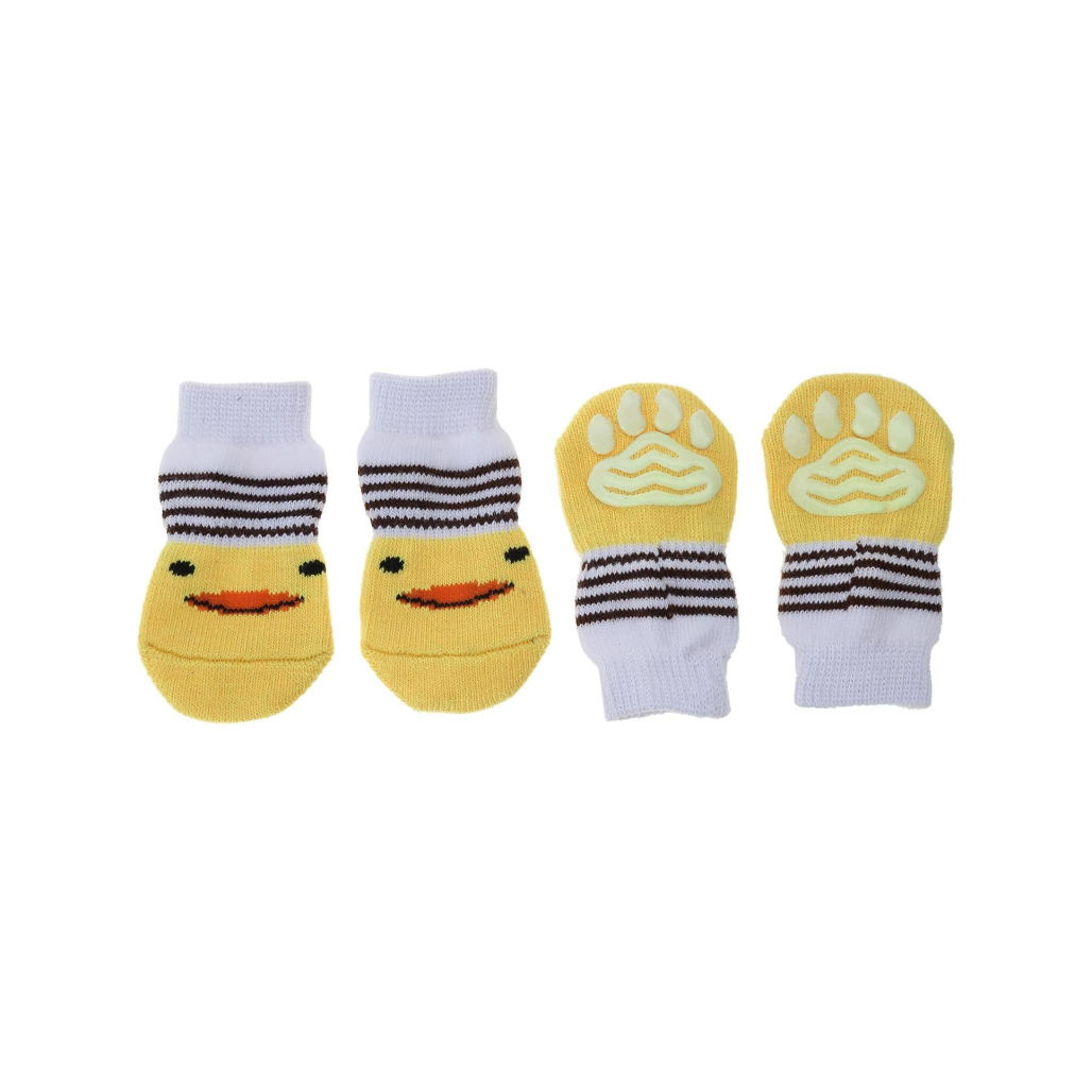 Non-Slip Pet Socks for Dogs & Cats – Breathable, Anti-Scratch & Anti-Lick Paw Protectors | Indoor & Outdoor Footwear (Size S, M, L)