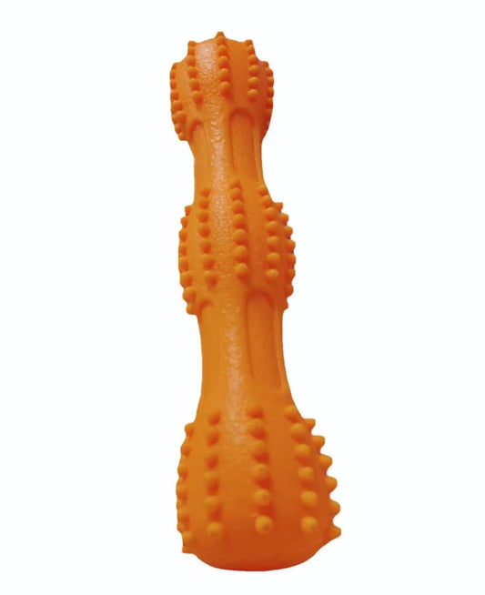 Multicolor Rubber TPR Spike Stick Toy – Medium Size | For Teething & Playtime
