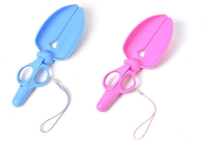 Pet Dog Waste Pooper Scooper – Easy-Grip Scissor-Style Poop Pickup Tool